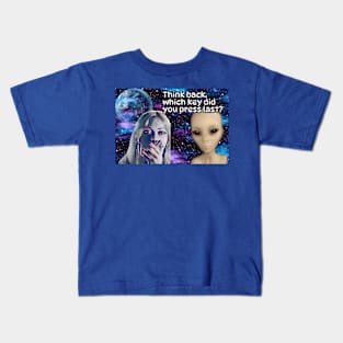 Misguided Computer Geek Lost in the Universe Kids T-Shirt